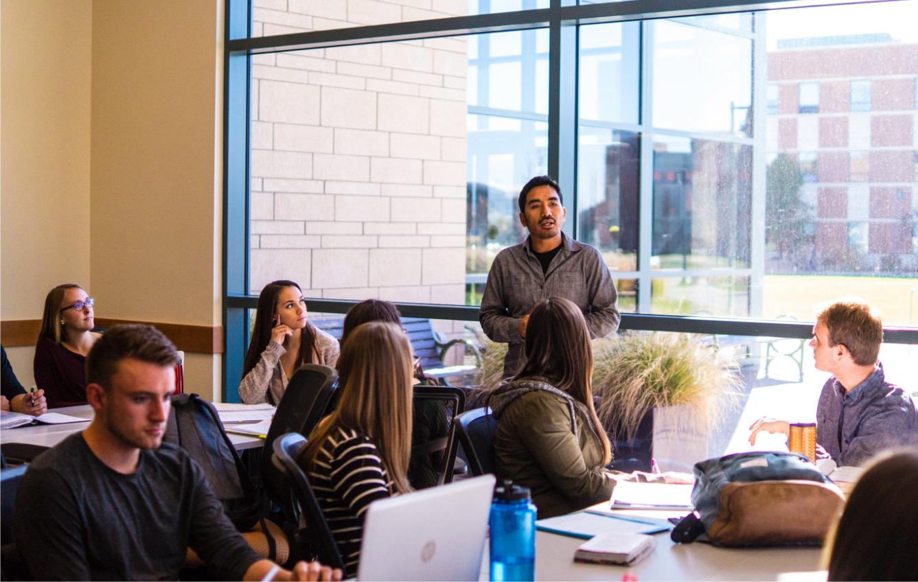 Our state-of-the-art classrooms provide intimate learning spaces and hands-on opportunities for students and faculty.